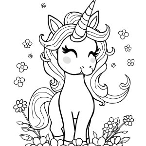Unicorn Lol Coloring Page To Print coloring page for kids