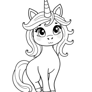 Free Printable Unicorn Cat Coloring Page coloring page for kids