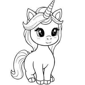Unicorn Unicorn Kitten Coloring Page coloring page for kids