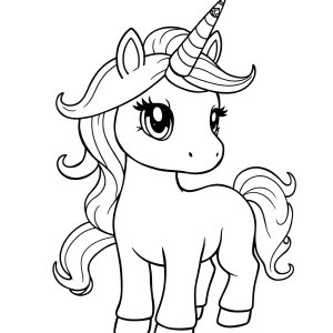 Unicorn Roblox Adopt Me Pets Coloring Page coloring page for kids