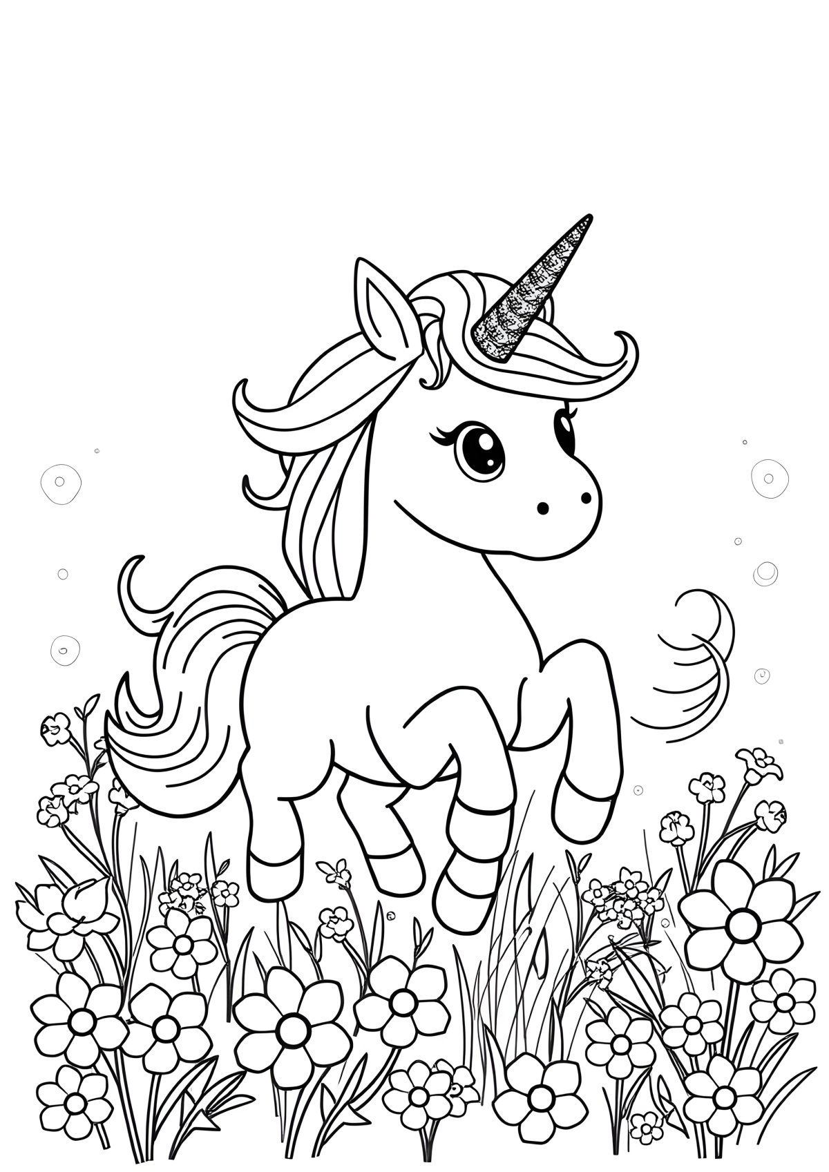 Coloring Sheet Coloring Sheet Unicorn Colouring Page coloring page for kids