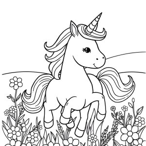 Coloring Sheet Coloring Sheet Unicorn Free Coloring Page coloring page for kids