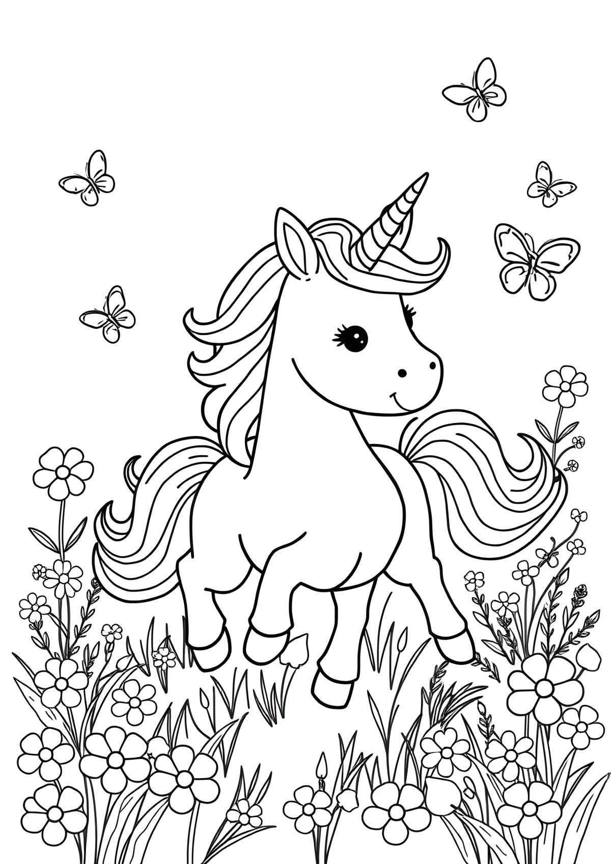 Coloring Sheet Cute Coloring Sheet Unicorn Coloring Page coloring page for kids