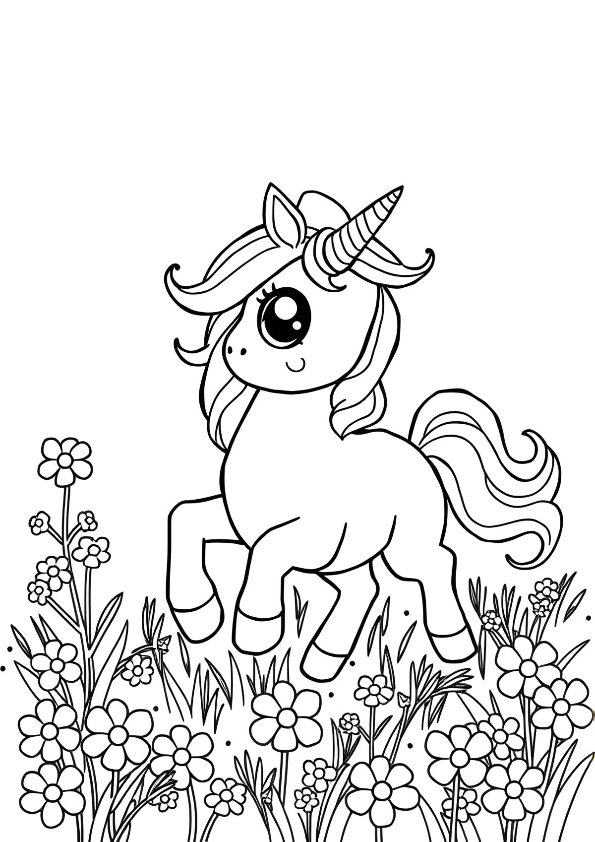 Crayola Free Coloring Page Unicorn coloring page for kids