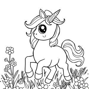Crayola Free Coloring Page Unicorn coloring page for kids
