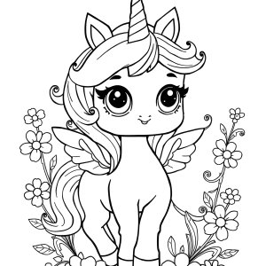 Lol Surprise Doll Coloring Page Unicorn coloring page for kids