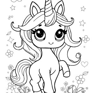 Para Colorir Unicorn Coloring Lol Omg Coloring Page coloring page for kids